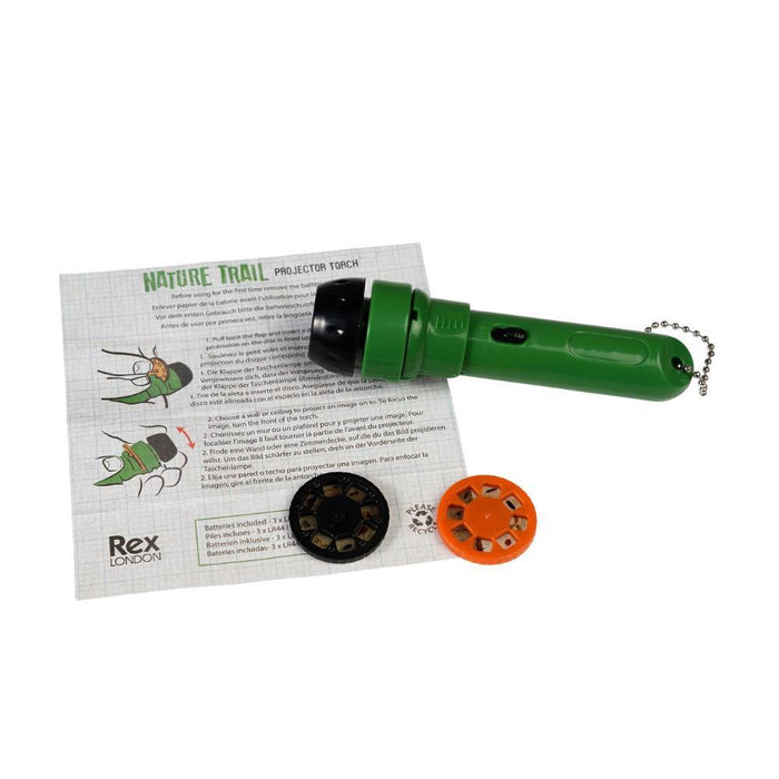 Lanterna Projetora Rex London Nature Trail com 2 Discos/16 Imagens