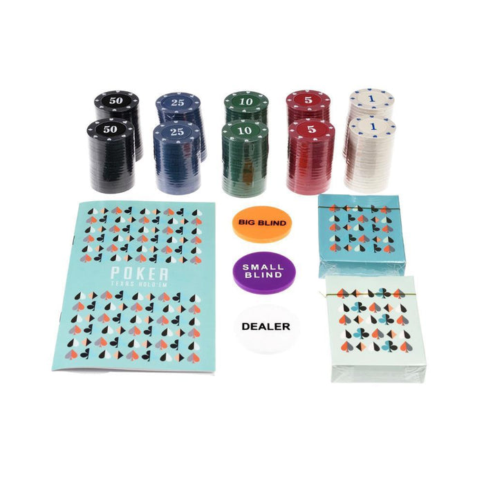 Set Texas Hold''em Poker 200 Fichas Rex London