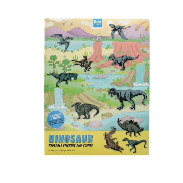 Autocolantes Reutilizáveis Rex London Prehistoric Land