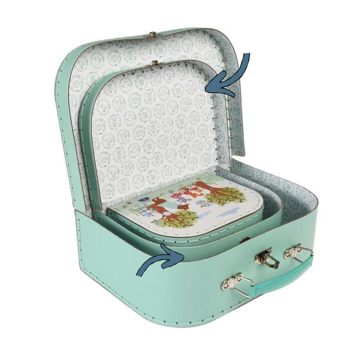 Mala Média Rex London Wooland Friends 20 cm