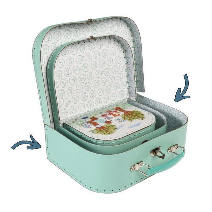 Mala Média Rex London Wooland Friends 25.5 cm