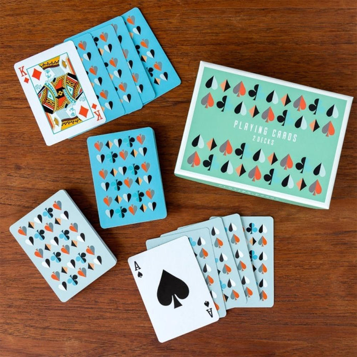 Conjunto de 2 Baralhos de Cartas Rex London
