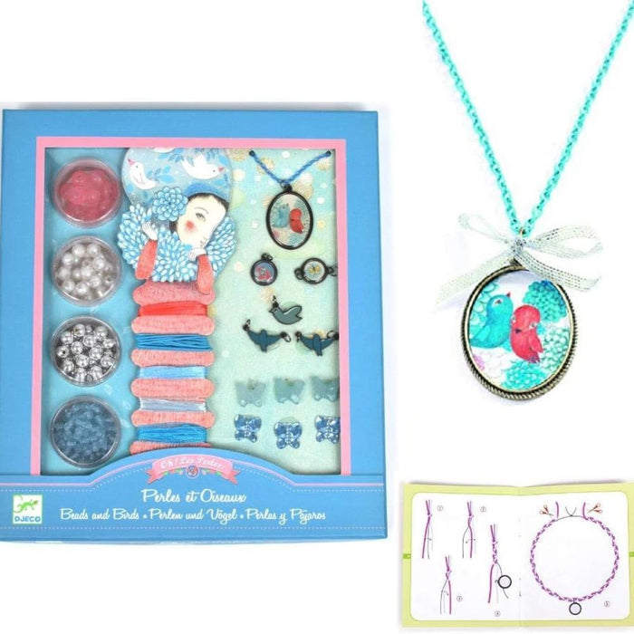Kit Haz tus pulseras de cuentas y pájaros