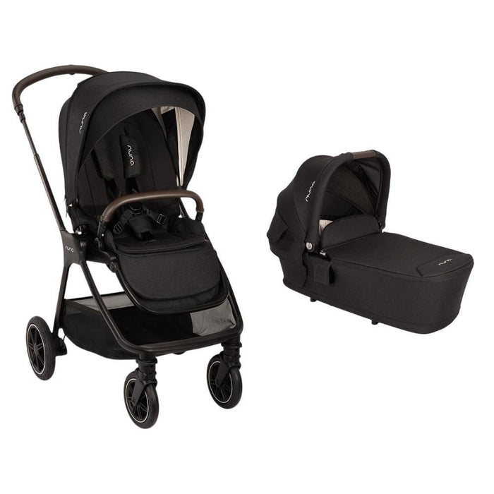 Pack Nuna Carrinho Triv Next + Alcofa LYTL Caviar