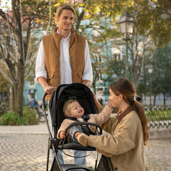 Pack Carrinho Nuna Ixxa Next Caviar + Alcofa LYTL Ixxa Next Caviar