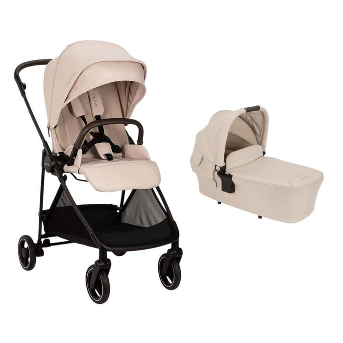 Pack Carrinho Nuna Ixxa Next Biscotti + Alcofa LYTL Ixxa Next Caviar