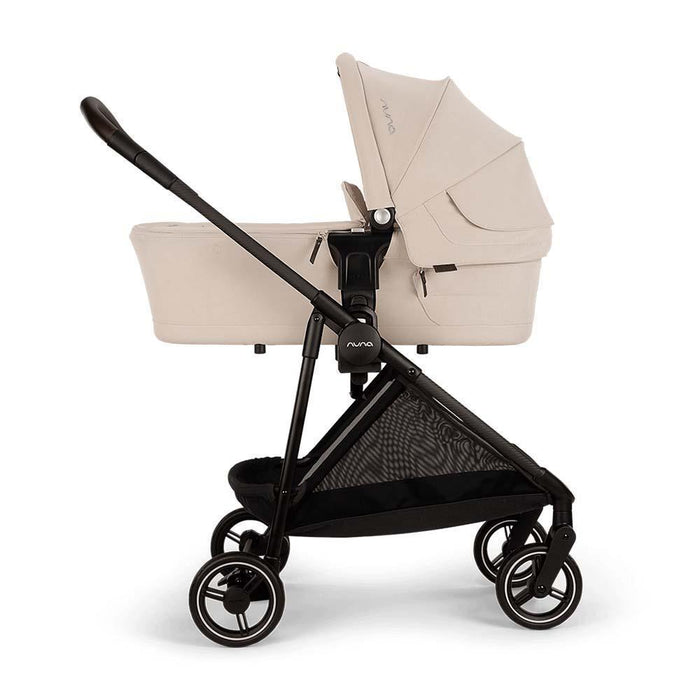 Pack Carrinho Nuna Ixxa Next Biscotti + Alcofa LYTL Ixxa Next Caviar