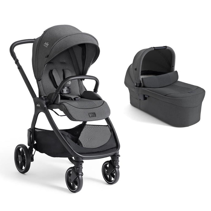 Joie Duo Carrinho Valora + Alcofa Ramble XL Signature Ebony