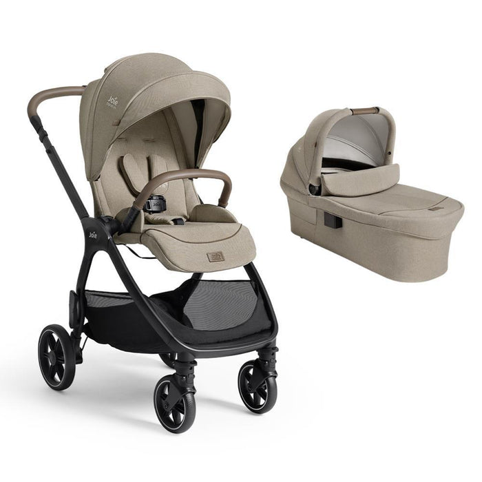 Joie Duo Carrinho Valora + Alcofa Ramble XL Signature Sandstone