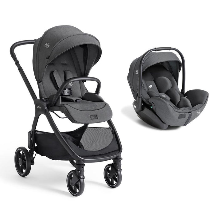 Joie Duo Carrinho Valora + i-Level Pro 40-87cm Signature Ebony