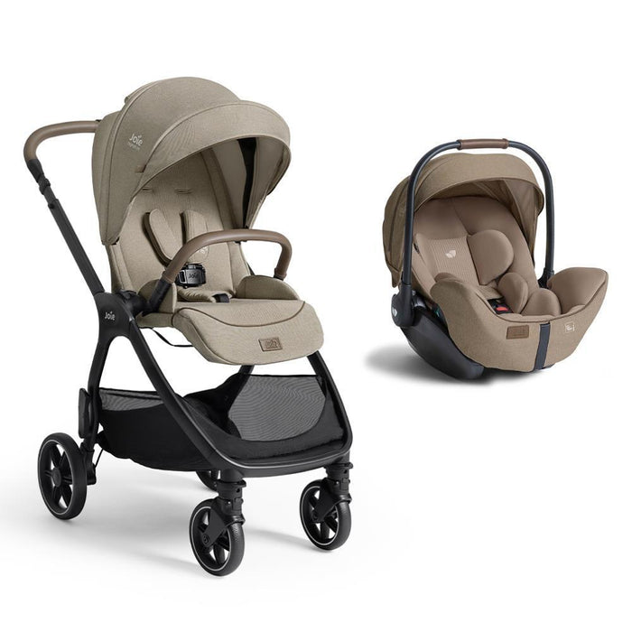 Joie Duo Carrinho Valora + i-Level Pro 40-87cm Signature Sandstone