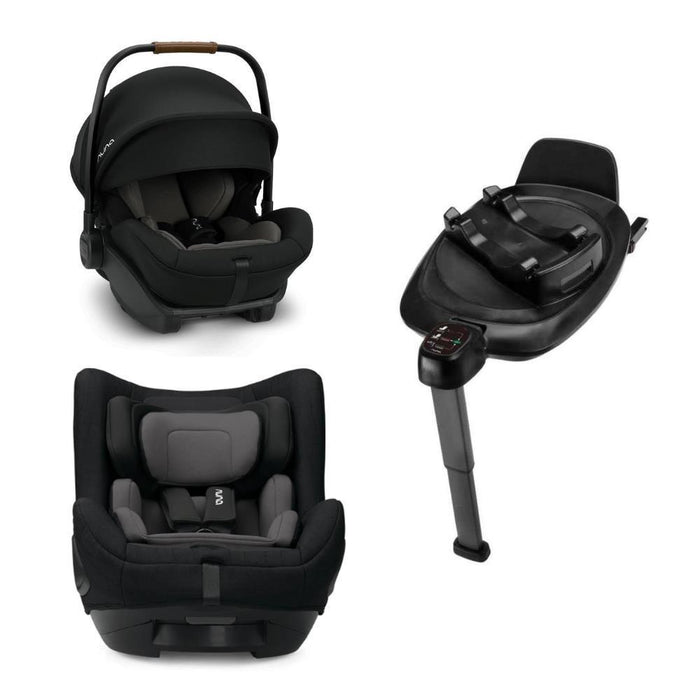 Pack Nuna Arra Next Caviar + Todl Next i-Size Caviar + Base Next Licorice