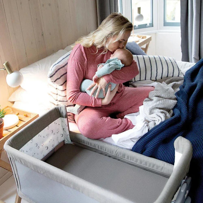 Berço Co-Sleeping Joie Roomie Glide Almond