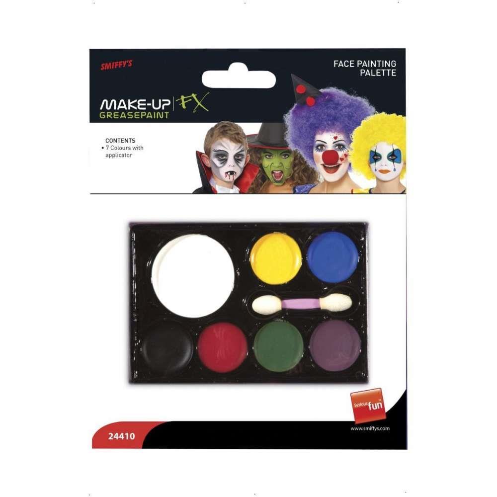 7 Colors Face Painting Makeup