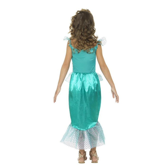 Disfarce Deluxe Sereia Verde TS 4-6 Anos