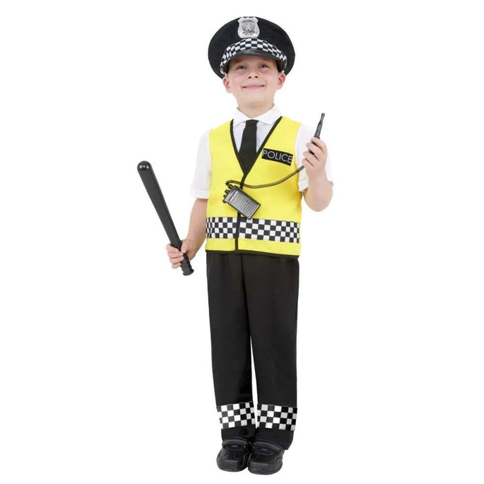 English Police Disguise 7-9 Years