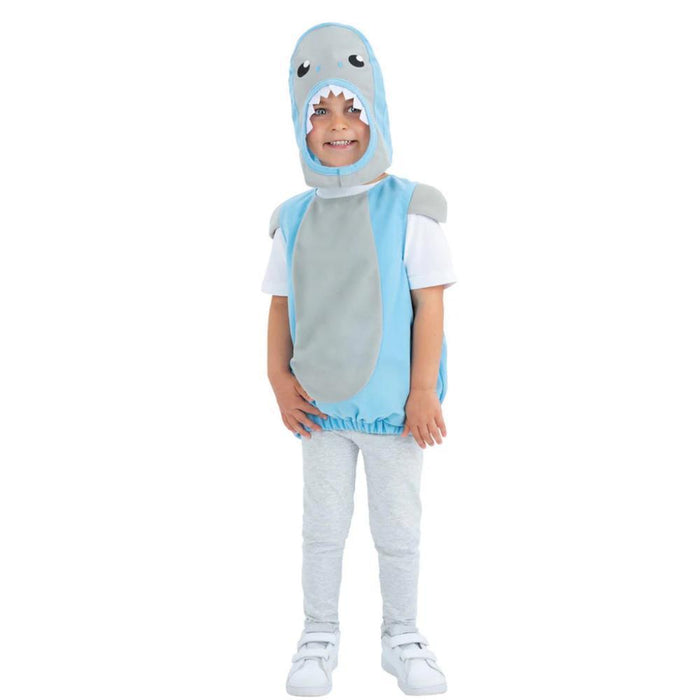 Disfarce Tubarão Azul 1-2 Anos