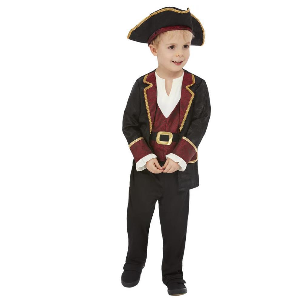 Disfarce Deluxe Pirata Espadachim 1-2 Anos