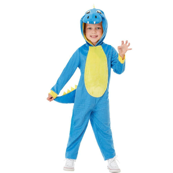 Disfarce Dinossauro Azul 1-2Anos