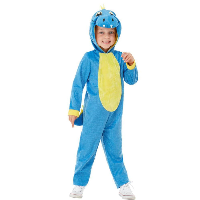 Disfarce Dinossauro Azul 1-2Anos