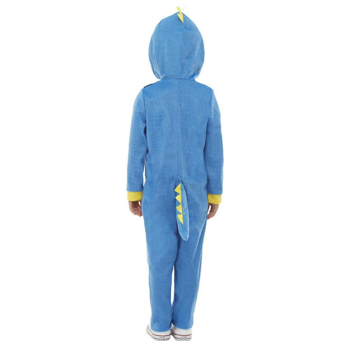 Disfarce Dinossauro Azul 1-2Anos