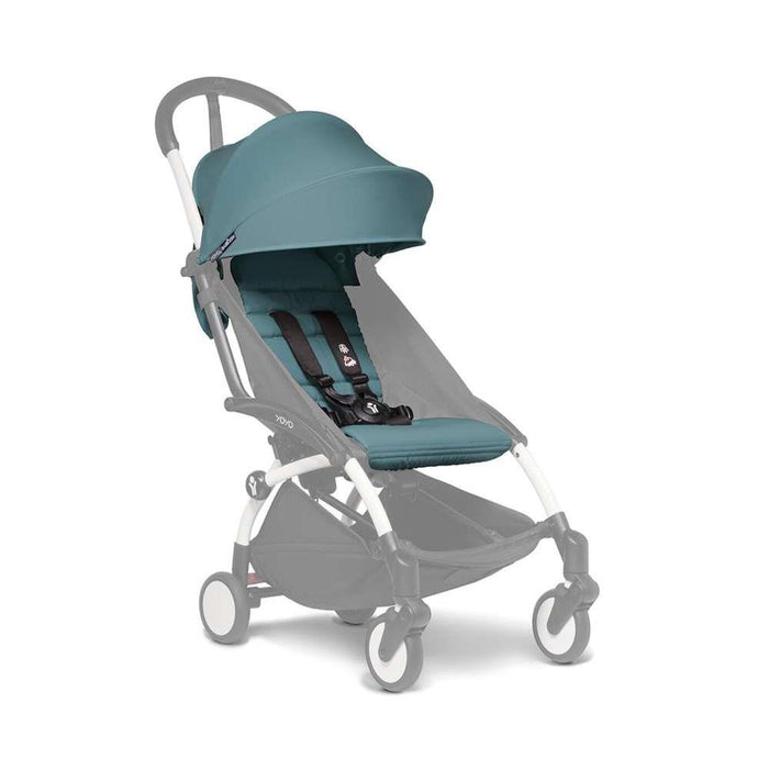 Textile Pack Lining and Hood +6M Aqua for Babyzen Yoyo