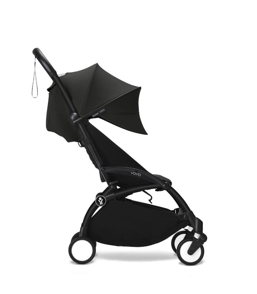 Stokke Yoyo³ Chassis Black + Yoyo +6M Color Pack Black