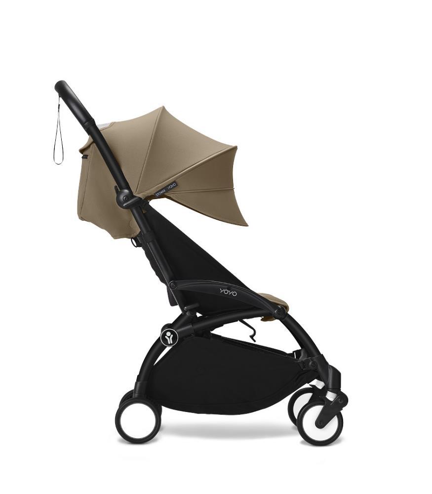 Chassis Stokke Yoyo³ Black + Color Pack Yoyo +6M Toffee