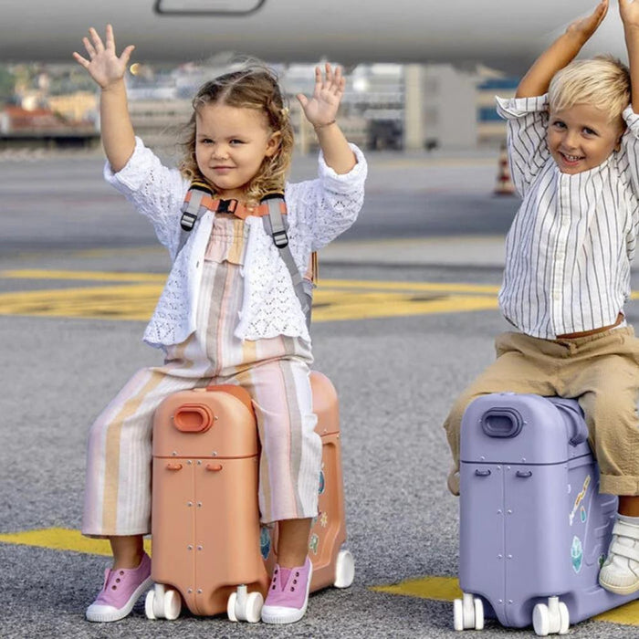 Mala de Viagem Stokke JetKids BedBox Ride-On Coral Pink