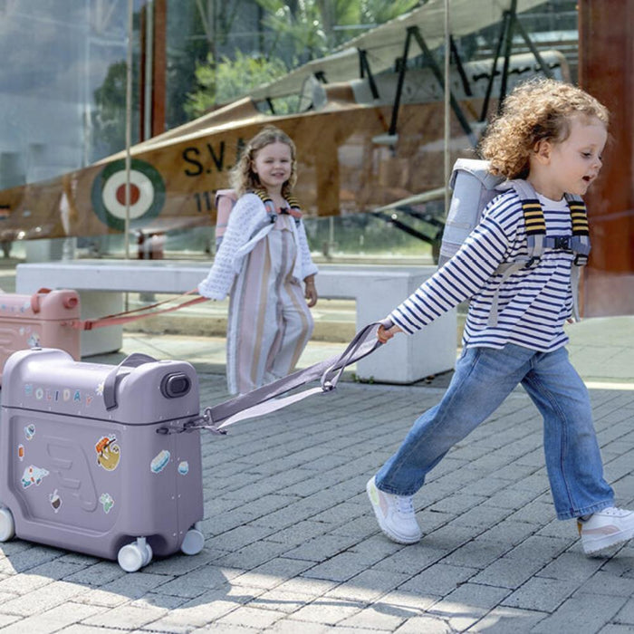 Mala de Viagem Stokke JetKids BedBox Ride-On Coral Pink