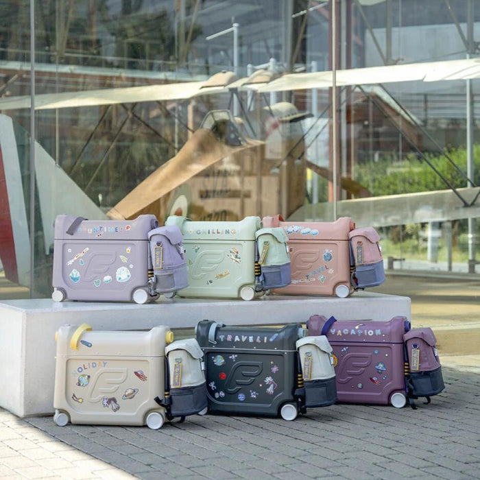 Stokke JetKids Travel Bundle (BedBox + BackPack) Midnight Grey