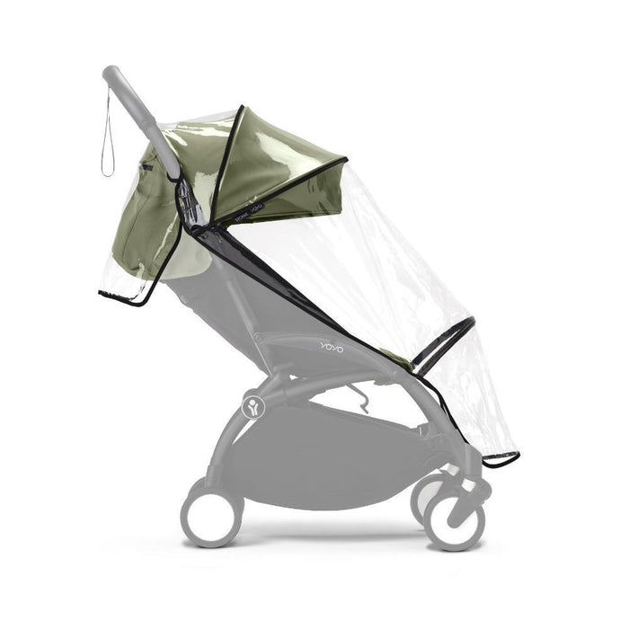 Pack Stokke Chassis Yoyo³ Black + Color Pack +6M Taupe + Capa da Chuva