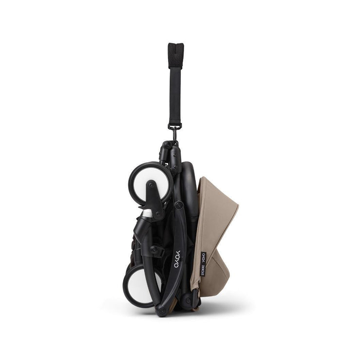 Pack Stokke Chassis Yoyo³ Black + Color Pack +6M Taupe + Capa da Chuva
