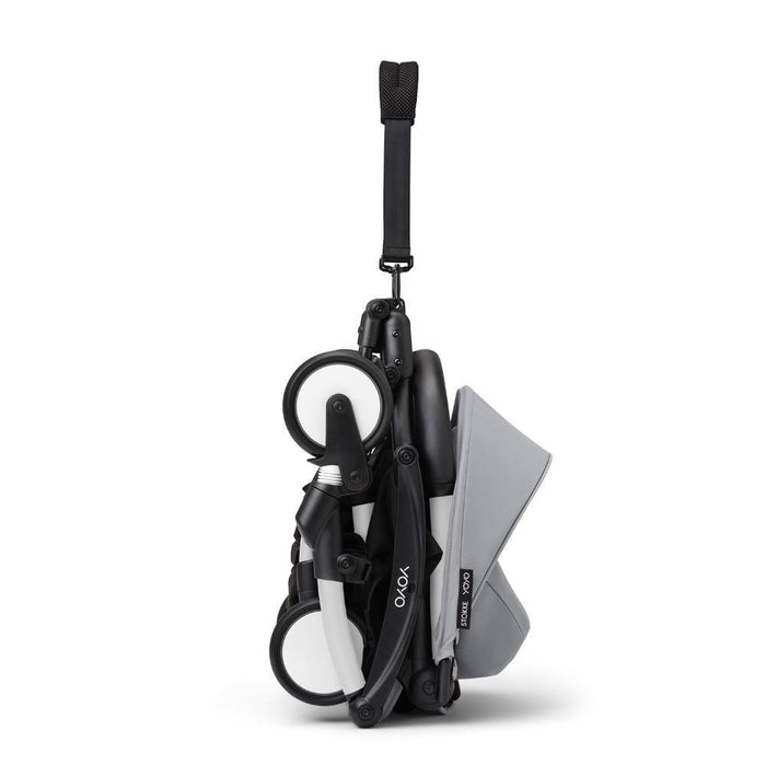 Pack Stokke Chassis Yoyo³ White + Color Pack +6M Stone + Capa da Chuva