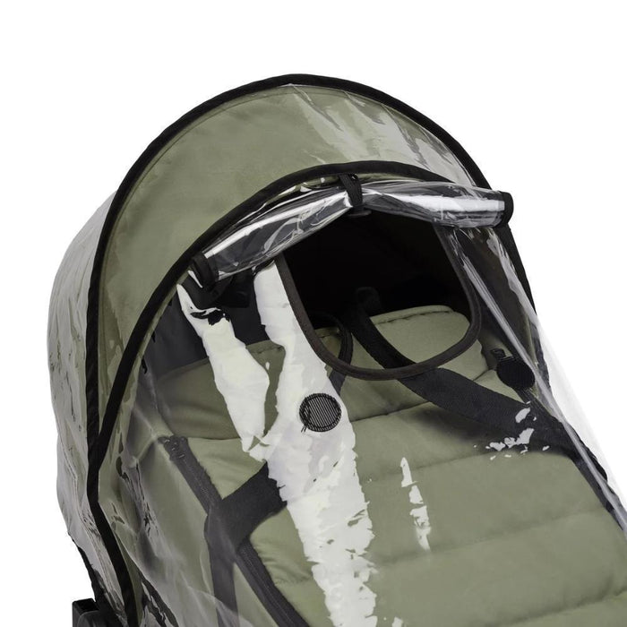 Pack Stokke Chassis Yoyo³ White + Color Pack +6M Olive + Capa da Chuva