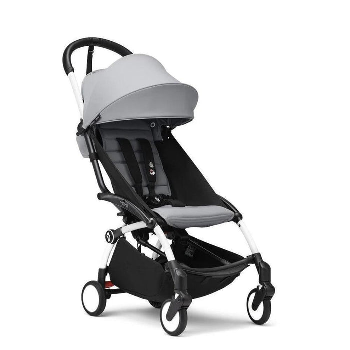 Pack Stokke Chassis Yoyo³ White + Color Pack +6M Stone + Alcofa Stone