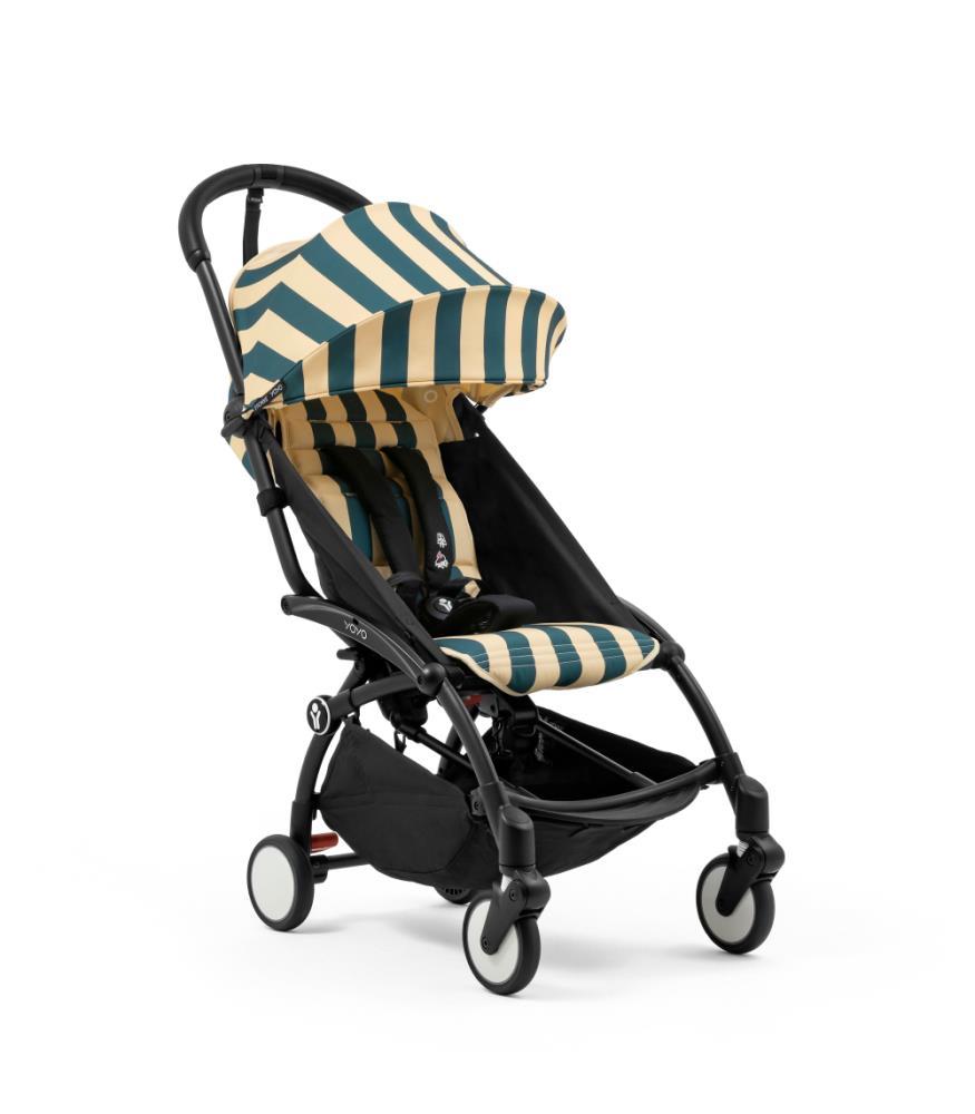Chassis Stokke Yoyo³ Black + Color Pack +6M Monaco