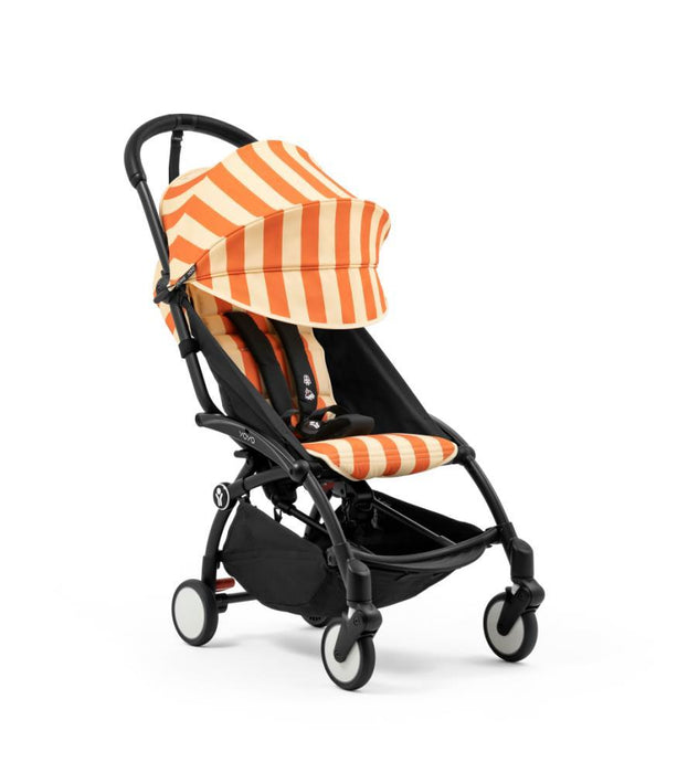 Chassis Stokke Yoyo³ Black + Riviera Summer Kit Capri