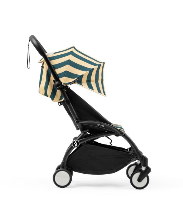 Chassis Stokke Yoyo³ Black + Riviera Summer Kit Monaco