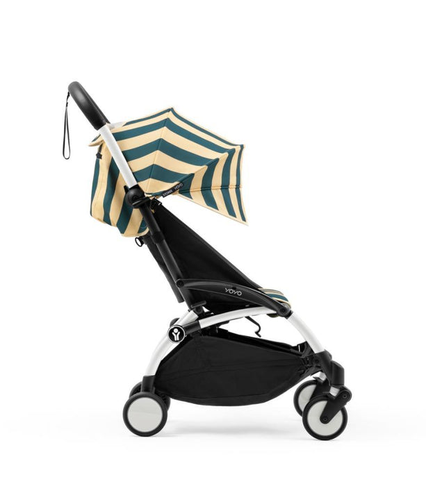 Chassis Stokke Yoyo³ White + Riviera Summer Kit Monaco