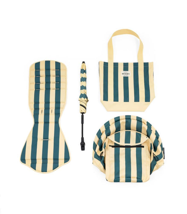 Chassis Stokke Yoyo³ White + Riviera Summer Kit Monaco