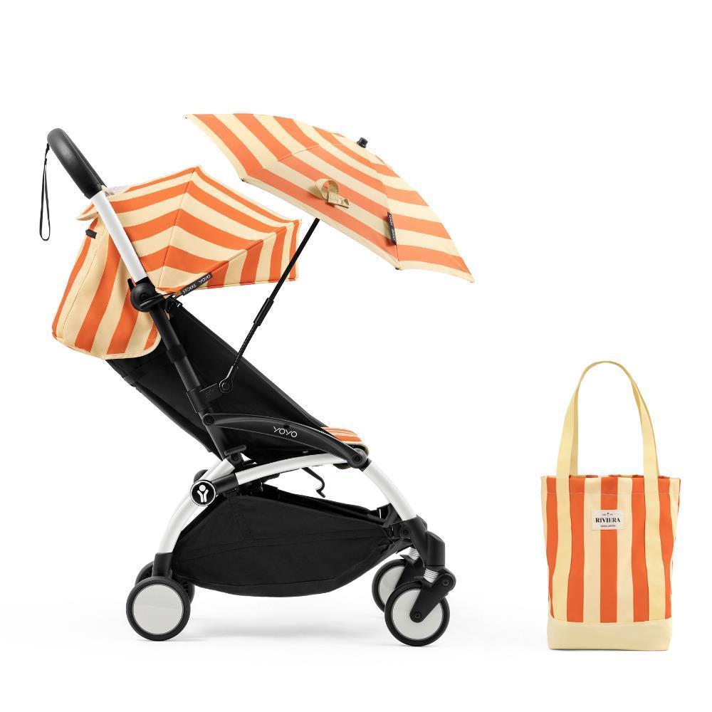 Stokke Yoyo³ Chassis White + Riviera Summer Kit Capri