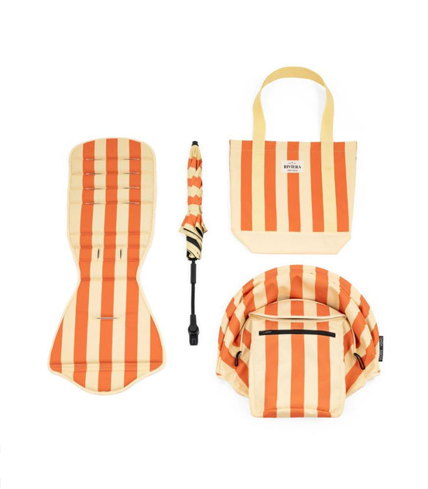 Chassis Stokke Yoyo³ White + Riviera Summer Kit Capri