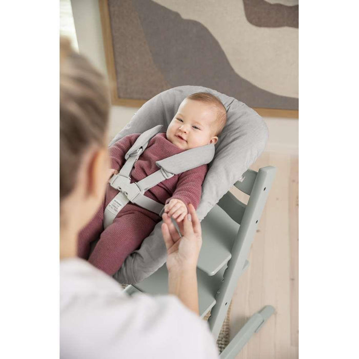 bebe conforto stokke Tripp Trapp Glacier Green Pope Chair | Childcare