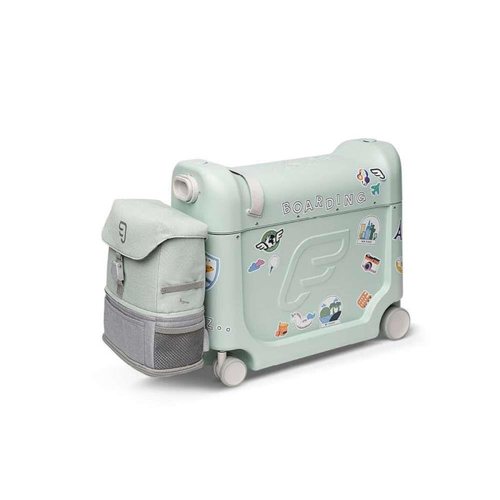 Travel Bundle JetKids (Bed Box + Crew Backpack) Green Aurora