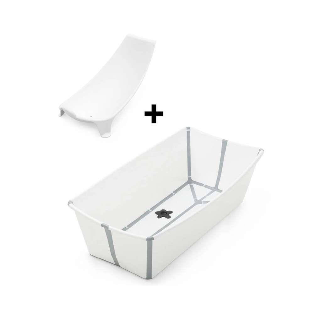 Flexi Bath XL Bathtub and White Seat Pack