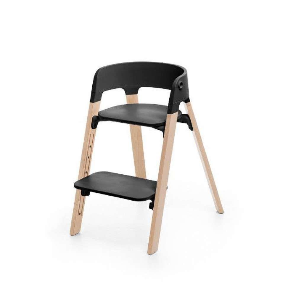 Stokke Steps High Chair Black/Natural (2025 Collection)