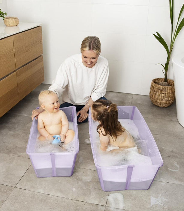 stokke bañeras Stokke Flexi Bath Bañera Plegable Lavanda | Cuidado del bebé
