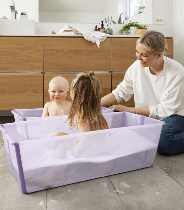 banheira stokke Banheira Dobrável Stokke Flexi Bath XL Lavender | Puericultura