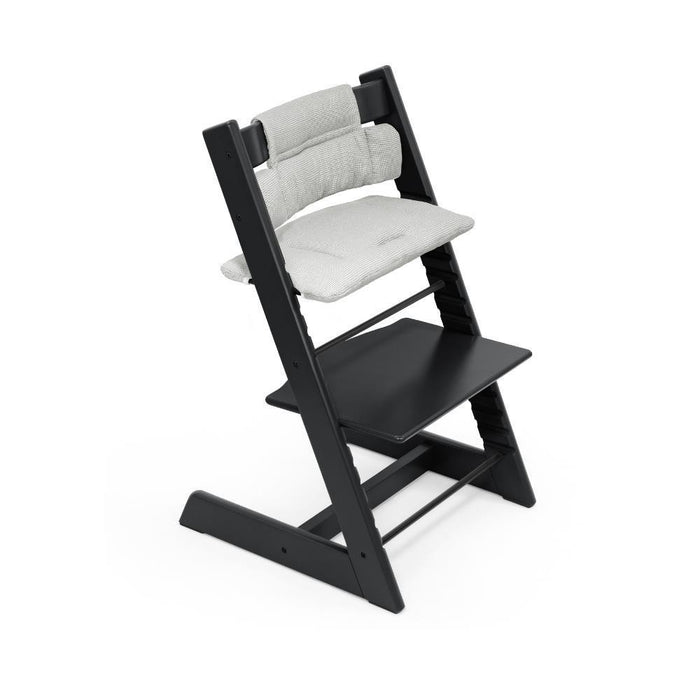 Pack Stokke Tripp Trapp + Baby Set² Black + Almofada Clássica Nordic Grey